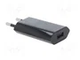 GOOBAY Cargador de red Apple Lightning y USB 5W Negro