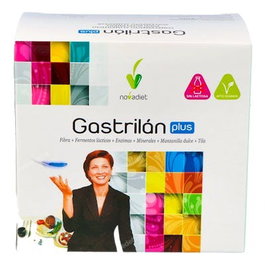 NOVADIET Gastrilan Plus 20 Sobres - Soporte Digestivo con Piña, Fermentos Lácticos y Enzimas para el Bienestar Intestinal