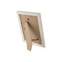 DKD Home Decor Marco Foto 20x25 cm Blanco y Natural Estilo Scandi 29.6 x 24.6 cm