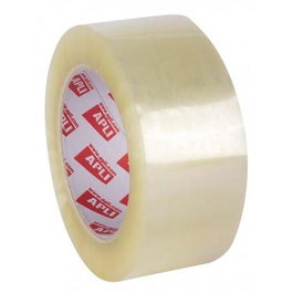 Apli Precinto Estándar Sin Ruido Transparente 48mm x 132m (Set de 6)