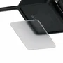 Baseus PowerCombo - Multiconector de enchufe con 2 tomas, 1 USB-A y 1 USB-C, carga rápida 65W, protección, cable 0.8m, color negro