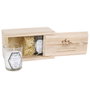 Home Deco Factory Set de 2 Velas de Flores Primaverales y Orquídea Blanca