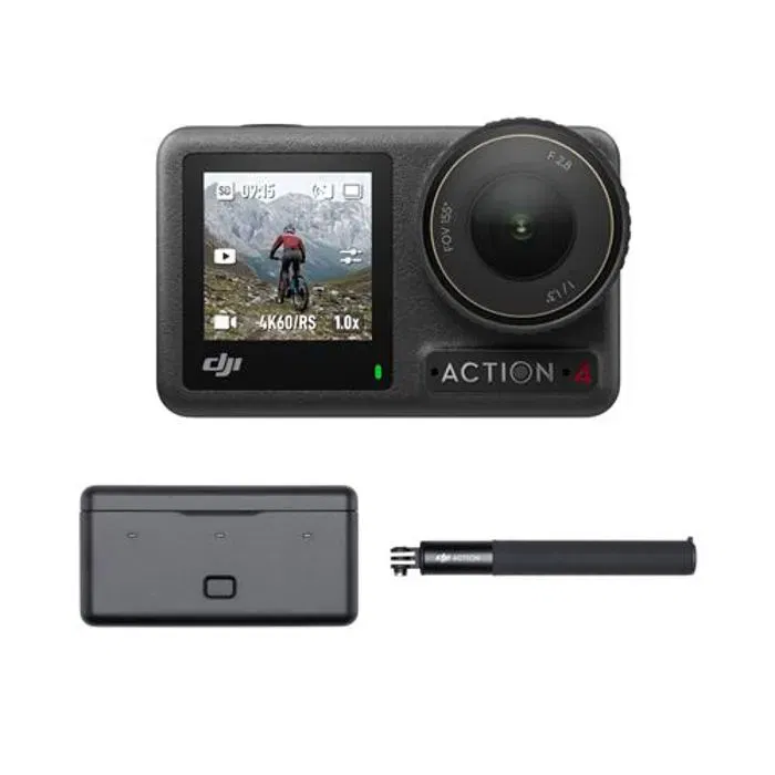 Dji Osmo Action 4 Adventure Combo Cámara Deportiva Sensor 1/1,3 pulgadas 4K/120 fps 155 FOV ultra amplio DJI1692227328938 Dji Osmo Action 4 Adventure Combo Cámara Deportiva Sensor 1/1,3 pulgadas 4K/120 fps 155 FOV ultra amplio DJI1692227328938