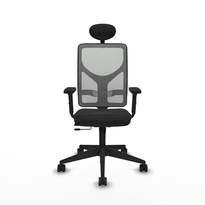PIQUERAS Y CRESPO Silla de oficina Motilla con mecanismo Sincro/Traslack Negro y Gris PIQUERAS Y CRESPO Silla de oficina Motilla con mecanismo Sincro/Traslack Negro y Gris