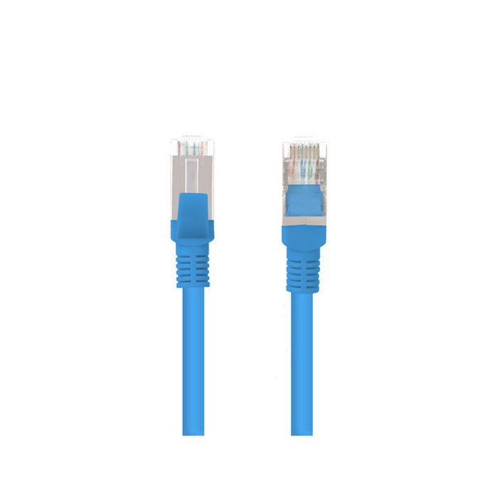 LANBERG Patch cord Cat6 F/UTP 30m Azul