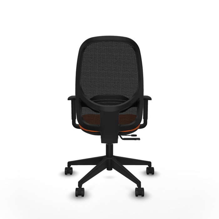 PIQUERAS Y CRESPO Silla de oficina Cilanco Naranja y Negro PIQUERAS Y CRESPO Silla de oficina Cilanco Naranja y Negro