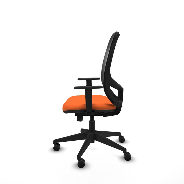 PIQUERAS Y CRESPO Silla de oficina Cilanco Naranja y Negro PIQUERAS Y CRESPO Silla de oficina Cilanco Naranja y Negro
