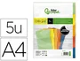 Liderpapel Juego de 5 Separadores A4 Multitaladro 500 Micras