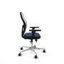 PIQUERAS Y CRESPO Silla de oficina Jorquera Azul marino y Blanco