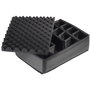 B&W Type 5000 negro con divisor acolchado