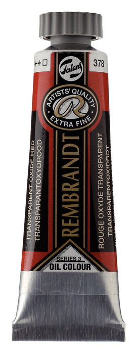 Rembrandt Rojo Óxido Transparente 378 al Óleo Tubo 15 ml Rembrandt Rojo Óxido Transparente 378 al Óleo Tubo 15 ml