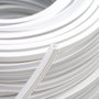 Perfil de Silicona IP65 para Tiras LED 10x10mm para Tiras de 6mm Rollo 100 Metros