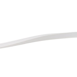 Perfil de Silicona IP65 para Tiras LED 10x10mm para Tiras de 6mm Rollo 100 Metros