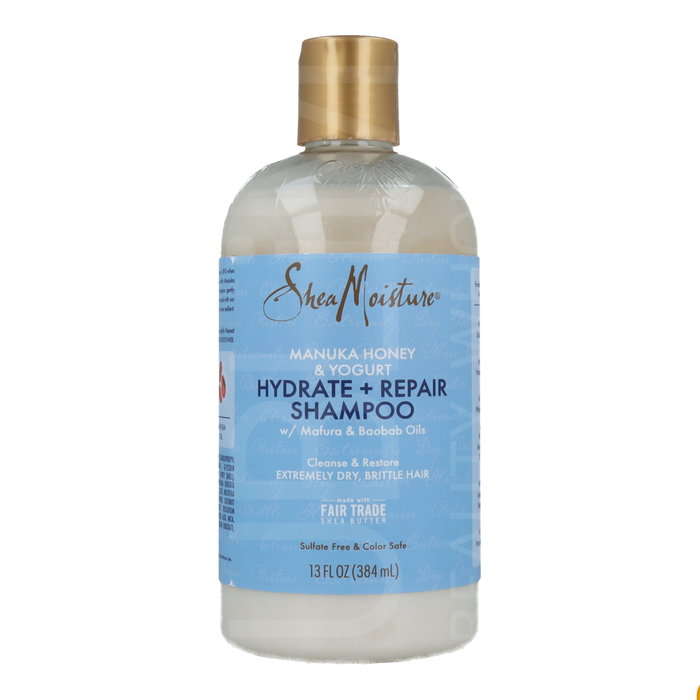 Shea Moisture Manuka Honey & Yogurt Hydrate + Repair Shampoo 384ml Shea Moisture Manuka Honey & Yogurt Hydrate + Repair Shampoo 384ml
