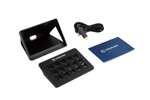Elgato Stream Deck MK.2 10GBA9901 Negro - Controlador de 15 botones LCD programables para streaming y productividad Elgato Stream Deck MK.2 10GBA9901 Negro - Controlador de 15 botones LCD programables para streaming y productividad