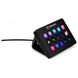 Elgato Stream Deck MK.2 10GBA9901 Negro - Controlador de 15 botones LCD programables para streaming y productividad