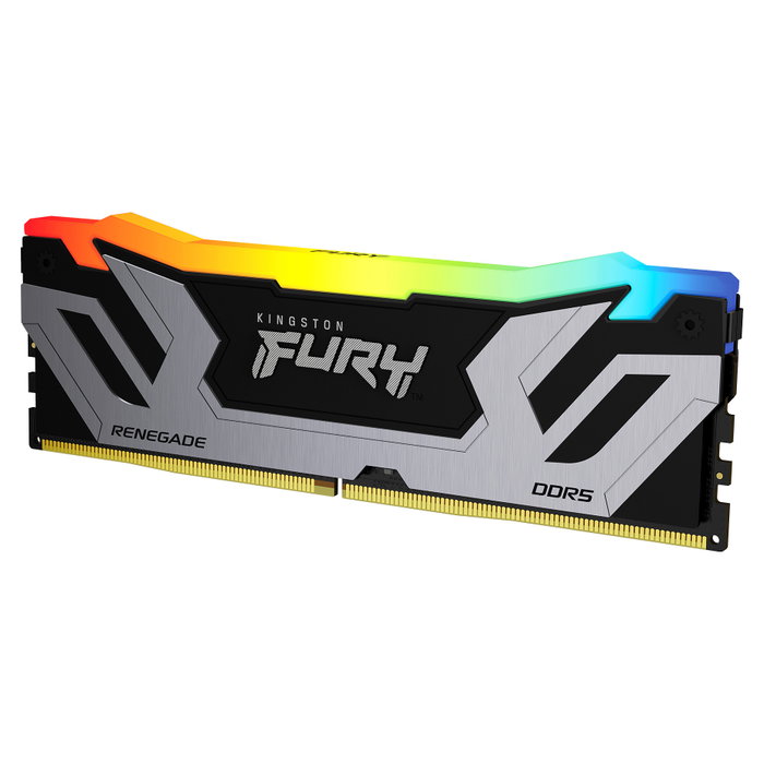 Kingston FURY Renegade RGB 48GB 8400MT/s DDR5 CL40 CUDIMM Kit de 2 Silver