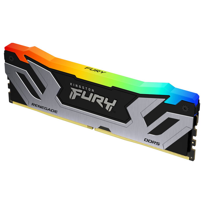 Kingston FURY Renegade RGB 48GB 8400MT/s DDR5 CL40 CUDIMM Kit de 2 Silver