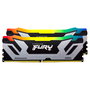 Kingston FURY Renegade RGB 48GB 8400MT/s DDR5 CL40 CUDIMM Kit de 2 Silver