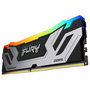 Kingston FURY Renegade RGB 48GB 8400MT/s DDR5 CL40 CUDIMM Kit de 2 Silver