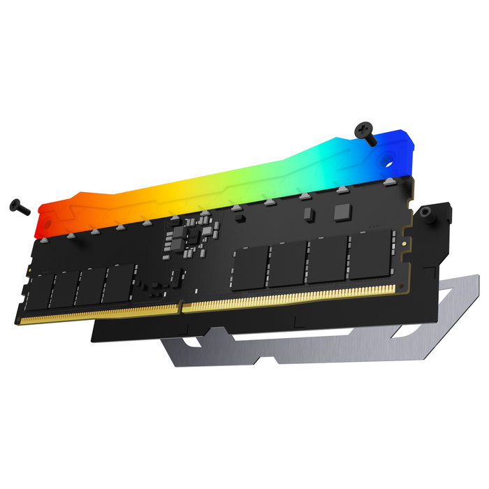 Kingston FURY Renegade RGB 48GB 8400MT/s DDR5 CL40 CUDIMM Kit de 2 Silver