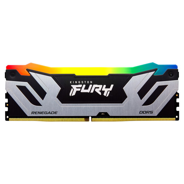 Kingston FURY Renegade RGB 48GB 8400MT/s DDR5 CL40 CUDIMM Kit de 2 Silver