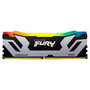 Kingston FURY Renegade RGB 48GB 8400MT/s DDR5 CL40 CUDIMM Kit de 2 Silver