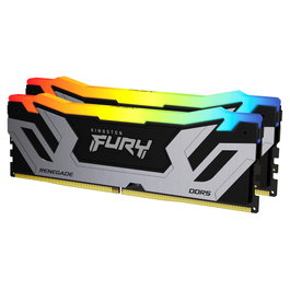 Kingston FURY Renegade RGB 48GB 8400MT/s DDR5 CL40 CUDIMM Kit de 2 Silver