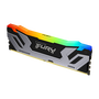 Kingston Memoria RAM DDR5 48GB (2x24GB) 8400MT/s CL40 Fury Renegade RGB Silver XMP Kit KF584CU40RSAK2-48