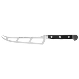 Güde Alpha Cuchillo para Queso 15 cm Negro POM 1290/15 de Acero Inoxidable de una sola pieza de hoja<|image>