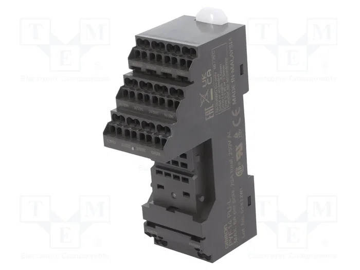 OMRON PYF-14-PU-L Zócalo de 14 pines para raíl DIN OMRON PYF-14-PU-L Zócalo de 14 pines para raíl DIN