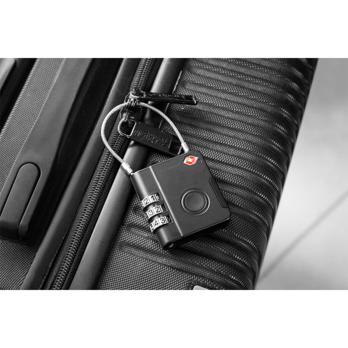 KeySmart Travel Smartlock with Find My Negro KeySmart Travel Smartlock with Find My Negro