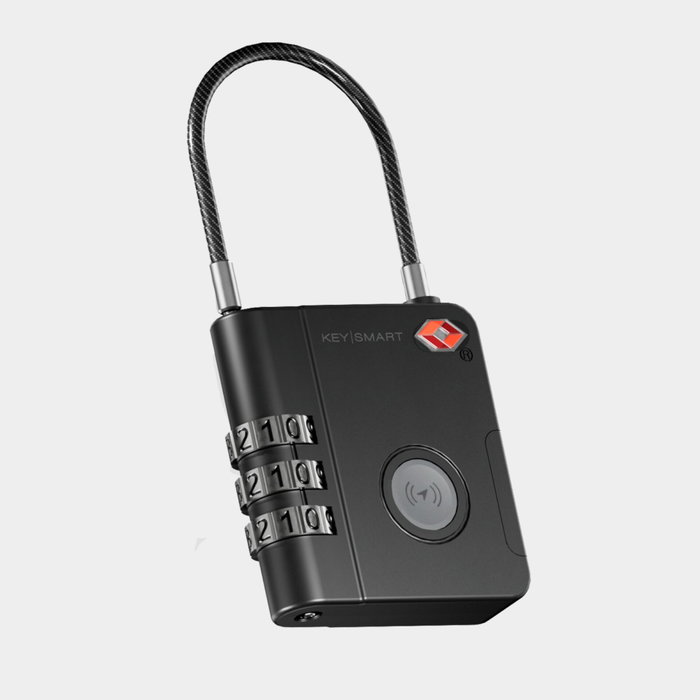 KeySmart Travel Smartlock with Find My Negro KeySmart Travel Smartlock with Find My Negro