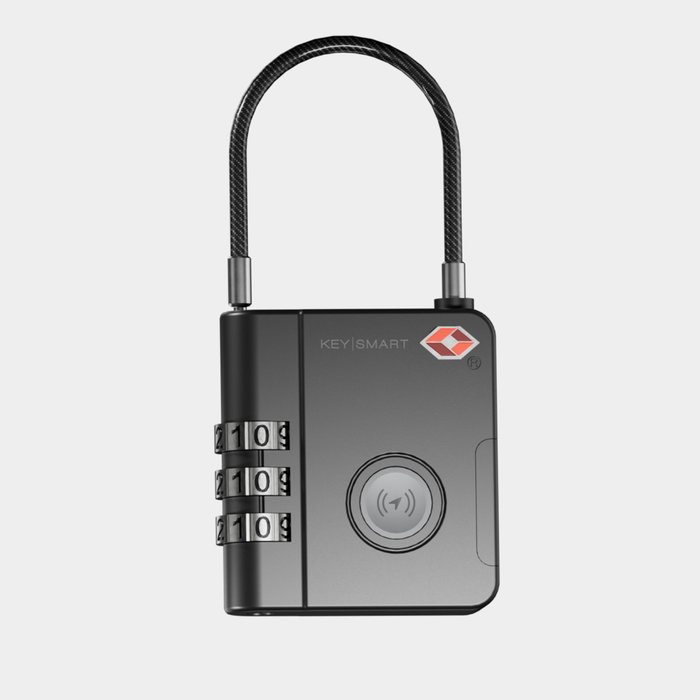KeySmart Travel Smartlock with Find My Negro KeySmart Travel Smartlock with Find My Negro