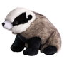 The Noble Collection Harry Potter Peluche Tejón Hufflepuff 20cm con Escudo Hogwarts Coleccionable para Fans