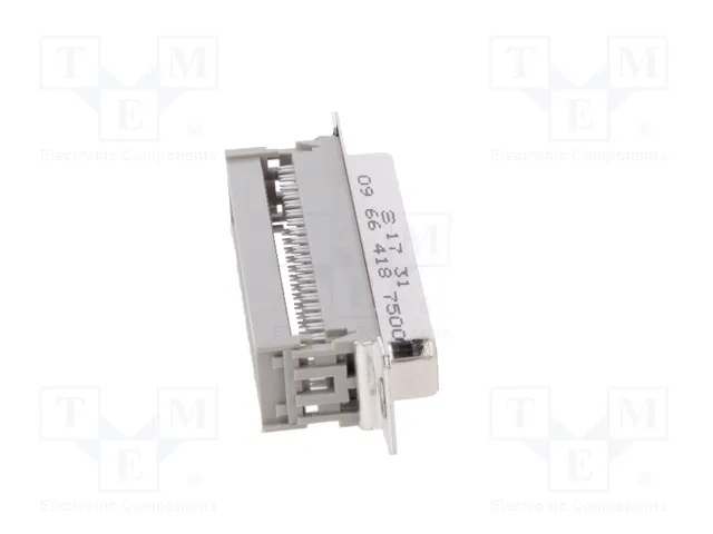 HARTING Conector D-Sub 37 pines hembra recto IDC para transferencia de datos HARTING Conector D-Sub 37 pines hembra recto IDC para transferencia de datos