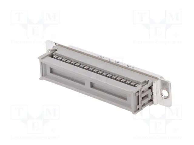 HARTING Conector D-Sub 37 pines hembra recto IDC para transferencia de datos HARTING Conector D-Sub 37 pines hembra recto IDC para transferencia de datos