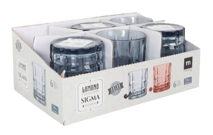 La Mediterranea Vaso Lomond Sigma Azul 34cl