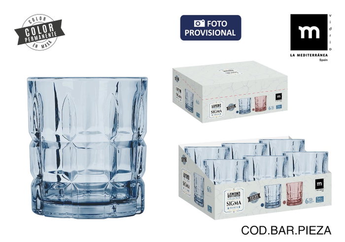 La Mediterranea Vaso Lomond Sigma Azul 34cl La Mediterranea Vaso Lomond Sigma Azul 34cl