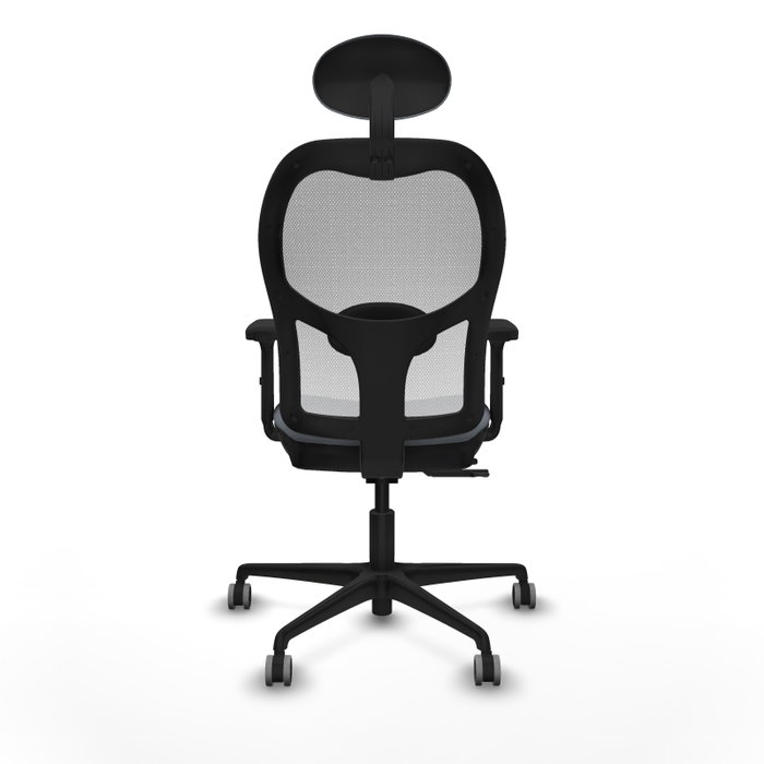 PIQUERAS Y CRESPO Silla de oficina Jorquera Gris y Blanco