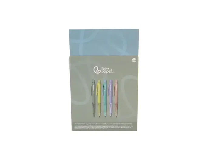 Liderpapel Portaminas Colección 1 con clip y goma 0.5 mm 5 colores surtidos Liderpapel Portaminas Colección 1 con clip y goma 0.5 mm 5 colores surtidos