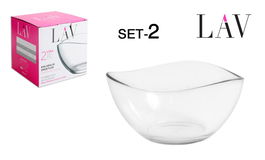 Lav Set 2 Ensaladeras Vira 17 cm 950 cc (6 Cajas)