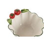 DKD Home Decor Cuenco de Gres Tomates Blanco