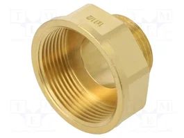 GEBO Conector de reducción hexagonal macho-hembra BR