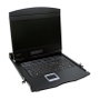 LogiLink Consola KVM con pantalla LCD de 19 pulgadas, VGA y teclado alemán