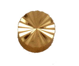 Embellecedor Lapidado Dorado 16