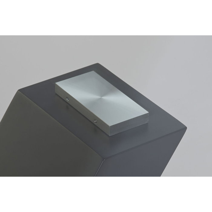 DKD Home Decor Mesa de Centro de Cristal Templado y MDF Negro