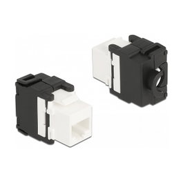 DeLOCK 87034 Módulo Keystone RJ45 hembra a LSA Cat.6A 180° sin herramientas