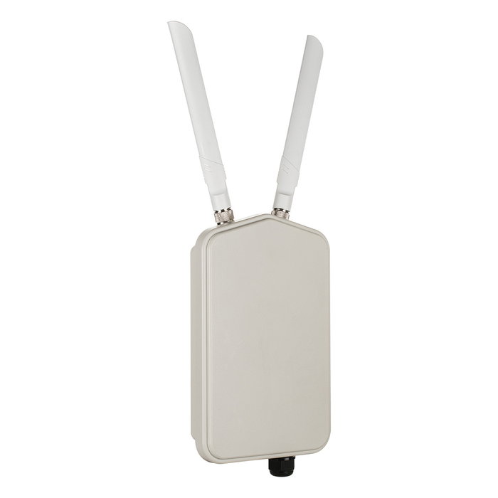 D-Link DWL-8720AP Punto de Acceso Exterior Dual Band AC1300 IP67 PoE 2 Antenas 5 dBi MIMO MU-MIMO - Blanco