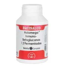 EQUISALUD Holomega Inmuno Betaglucanos 1,3 fermentados 180 Cápsulas